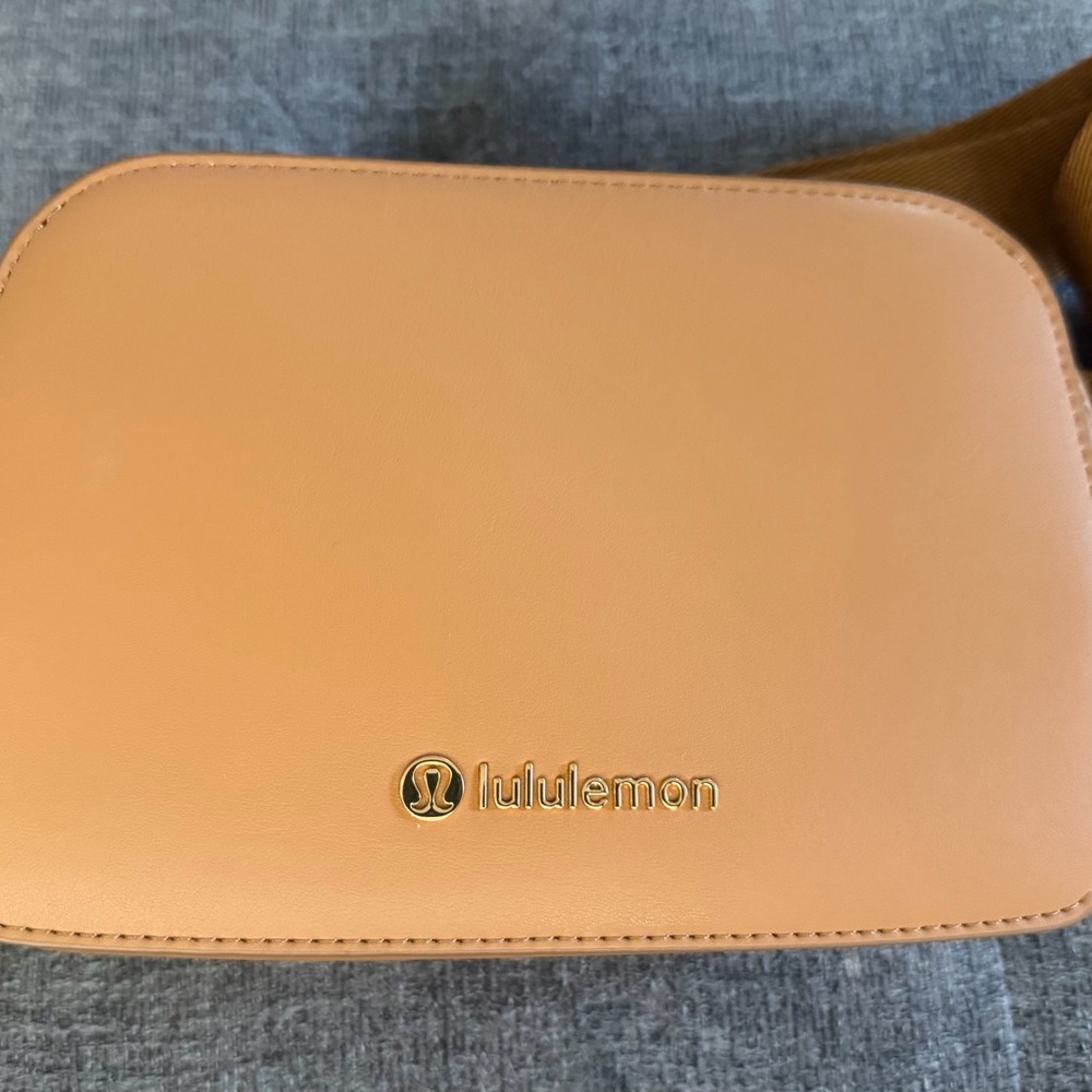 Lululemon Everywhere Tan Crossbody Bag